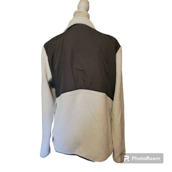 FILA Sport White Fleece Jacket Women's Size Large - Picture 4 of 8